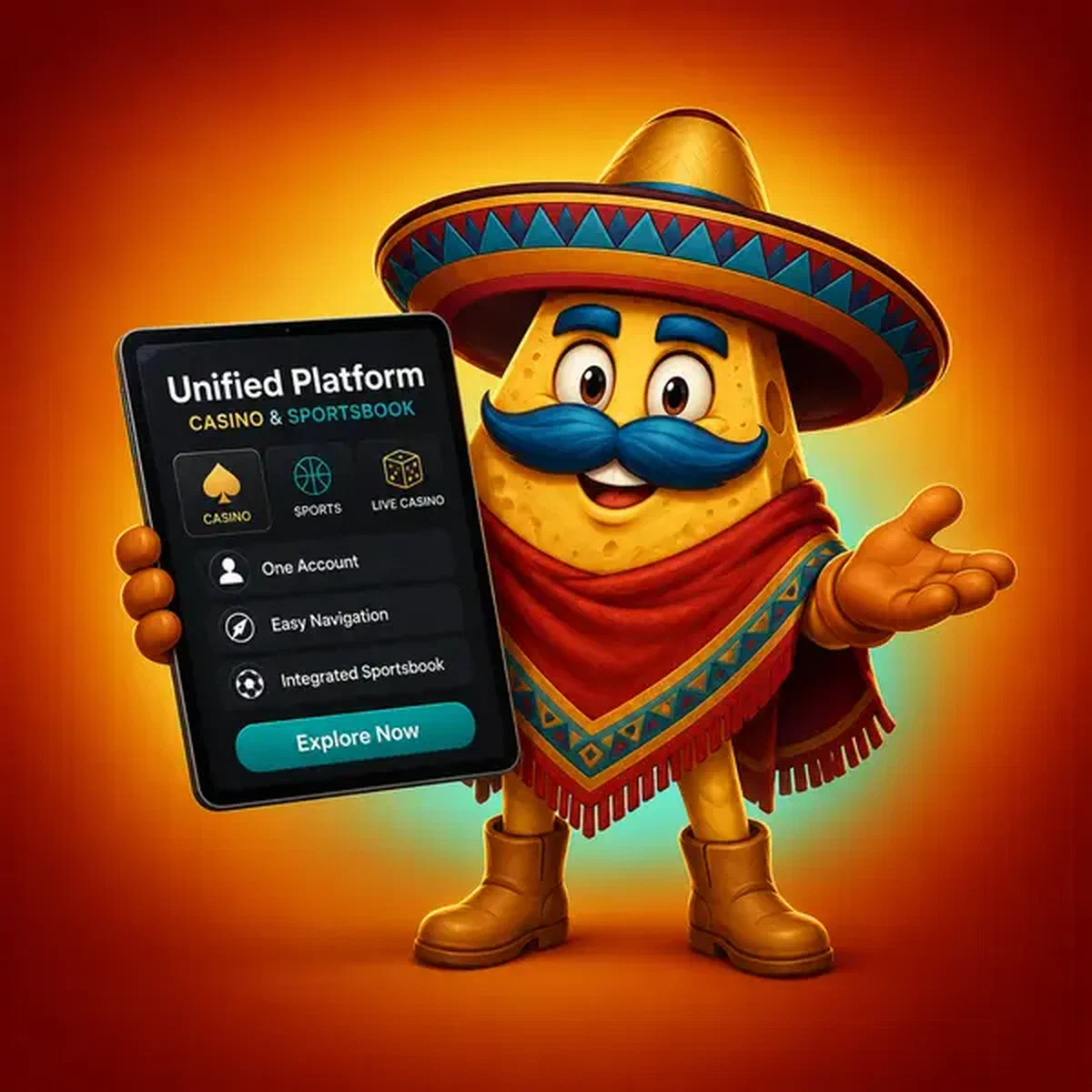 El Mariachi präsentiert einheitliche Plattform bei Casinacho Casino mit integrierter Sportwetten-Oberfläche