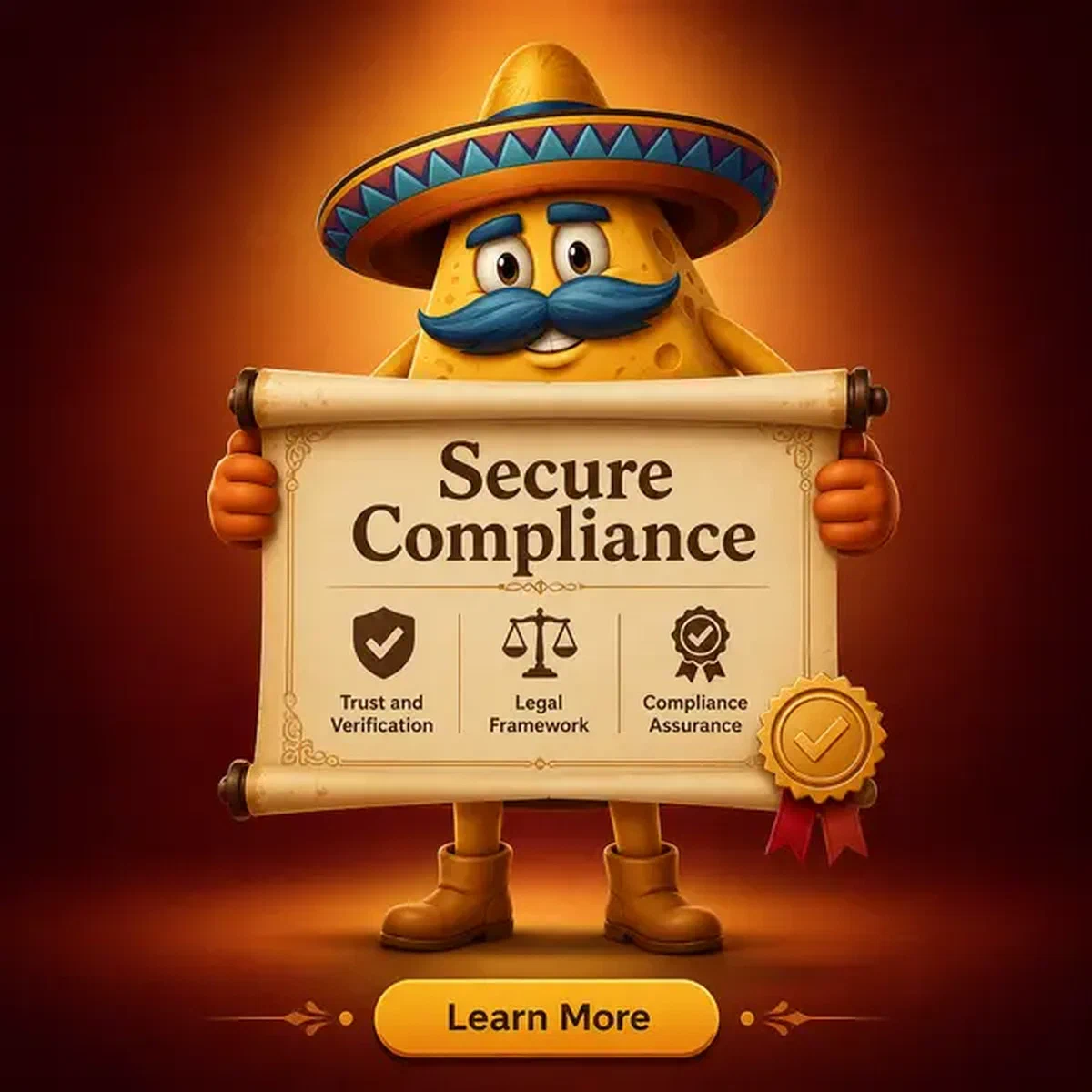 El Mariachi präsentiert stolz die Compliance-Zertifizierung beim Costa-Ricanischen Lizenzierungsrahmen und AML-Compliance zur Verifizierung der Sicherheit